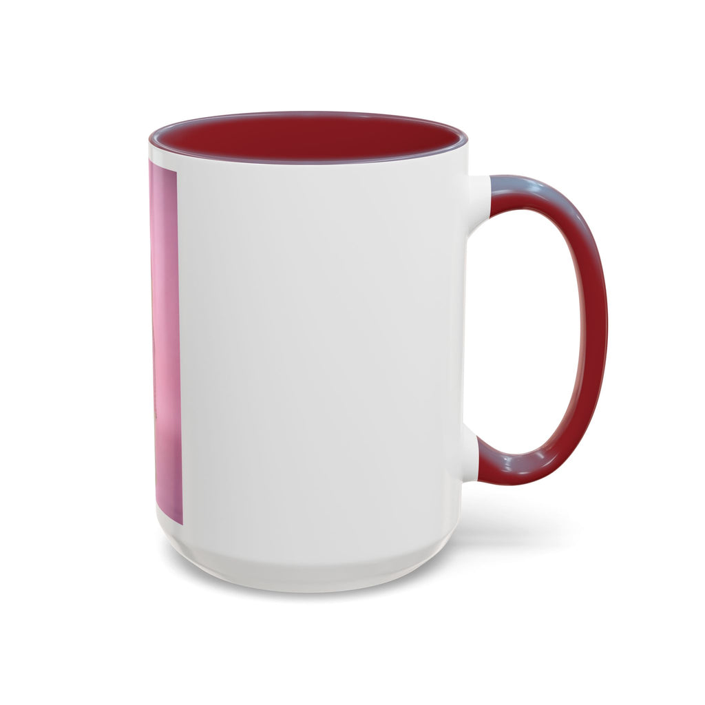 Vintage Pink Portrait Rose Golden Girls Inspired Coffee Mug — Quirky Photo Accent Mug (11/15oz)