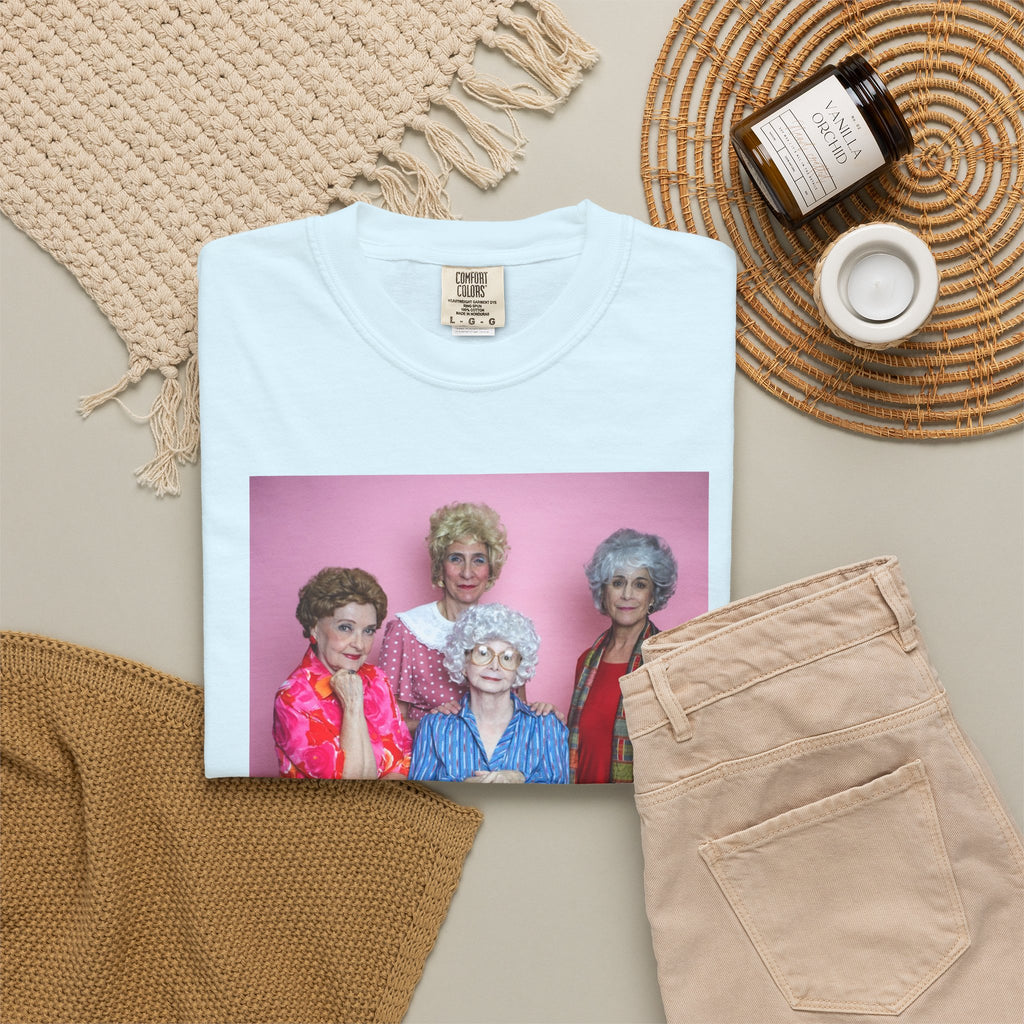 Golden Girls Inspired Photo T‑Shirt — Vintage TV Comedy Tee