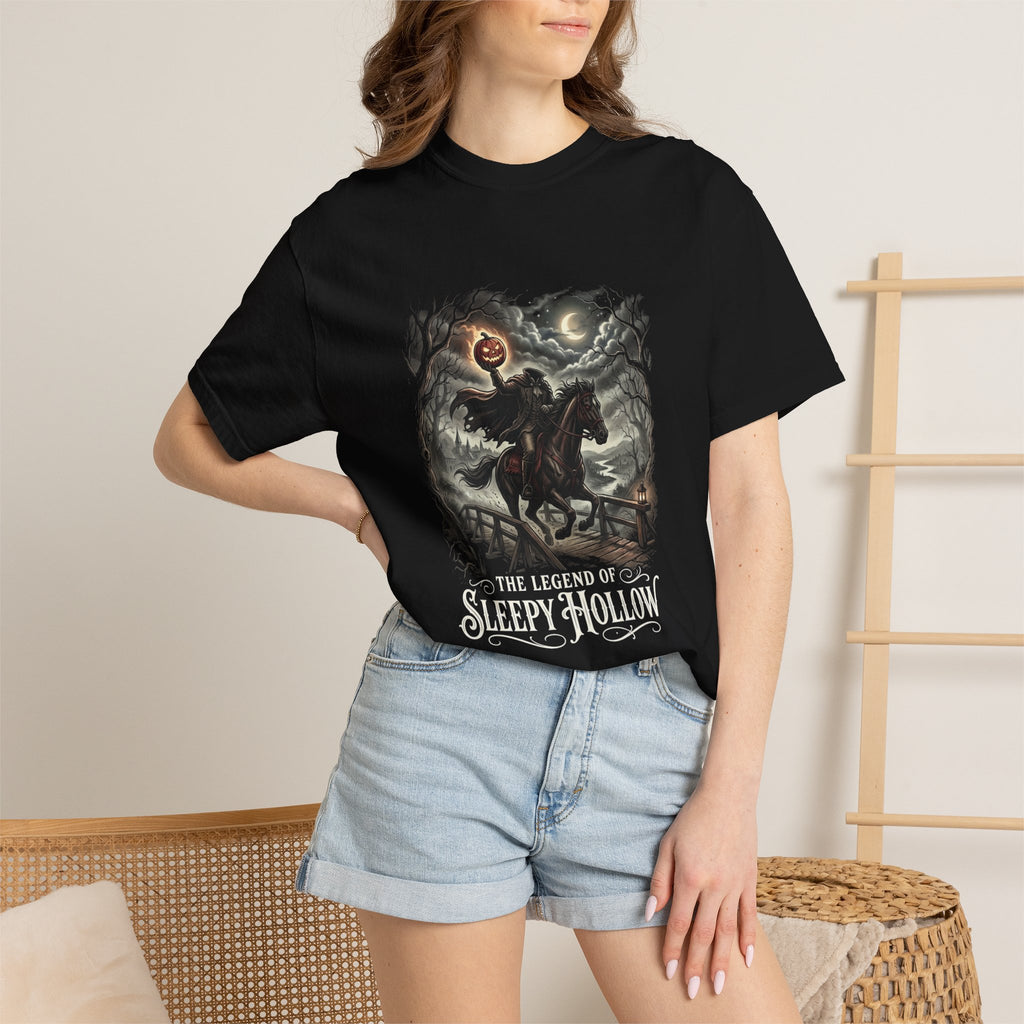 Horseman Night Rider T-Shirt — Vintage Gothic Halloween Graphic Tee