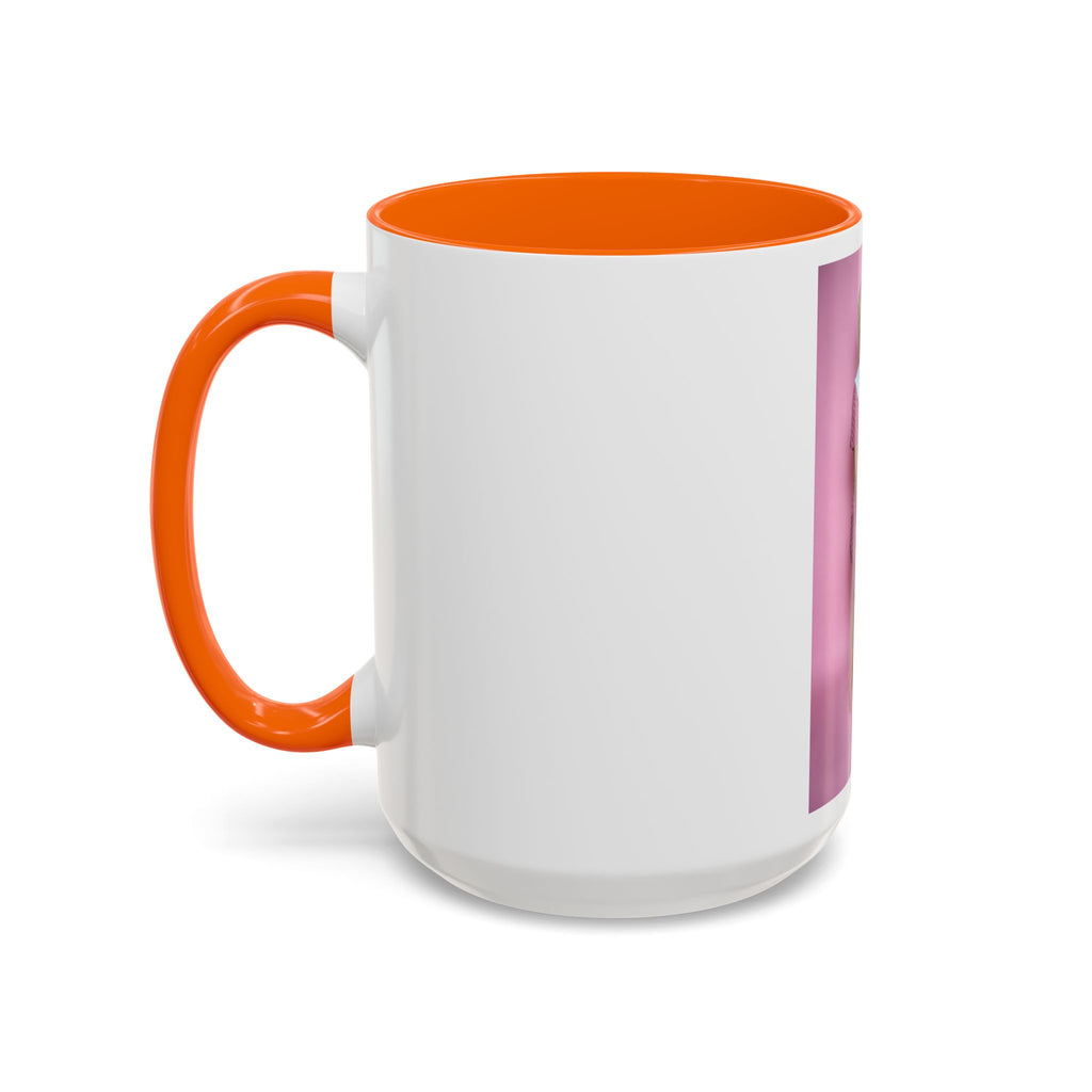 Vintage Pink Portrait Rose Golden Girls Inspired Coffee Mug — Quirky Photo Accent Mug (11/15oz)