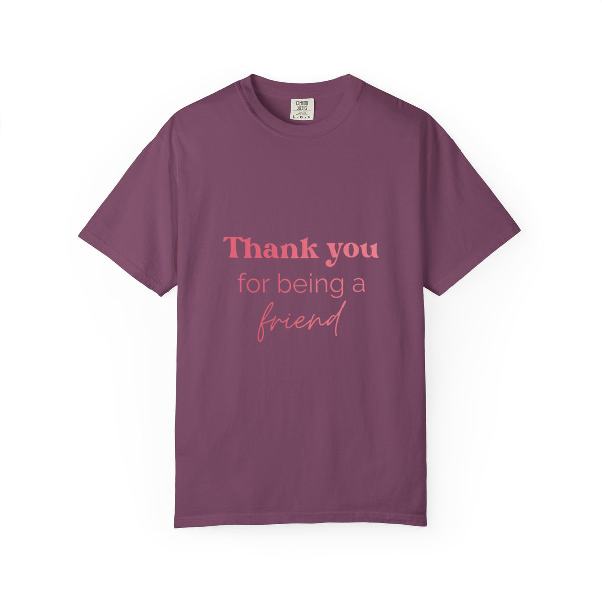 T-Shirt — "Thank You for Being a Friend" Golden Girls Inspired Friendship Graphic Tee