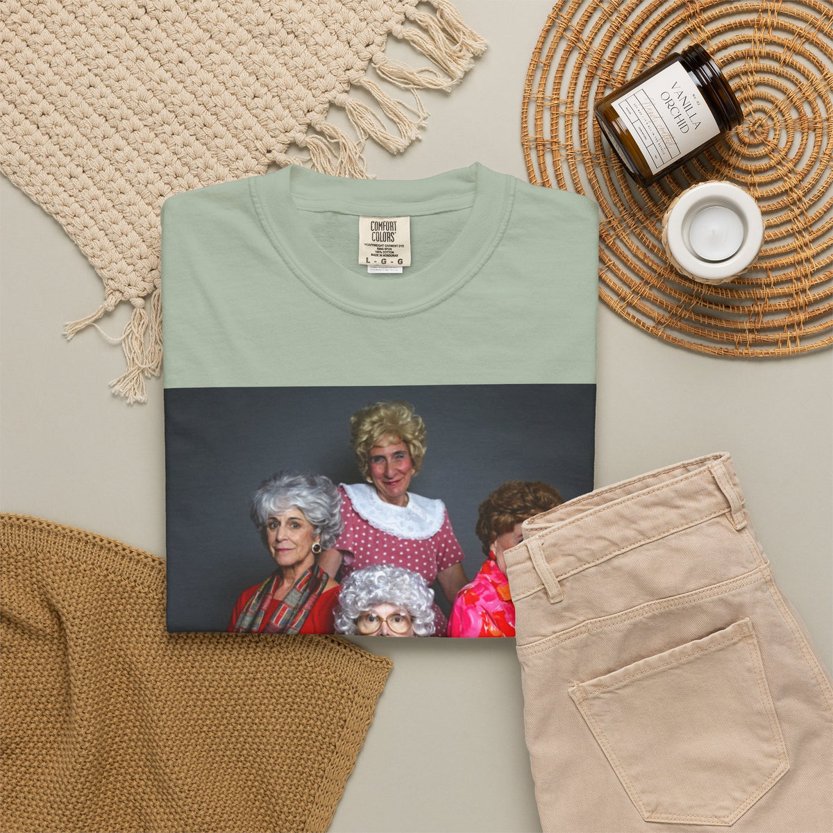 Golden Girls Inspired Photo T‑Shirt — Vintage TV Comedy Tee