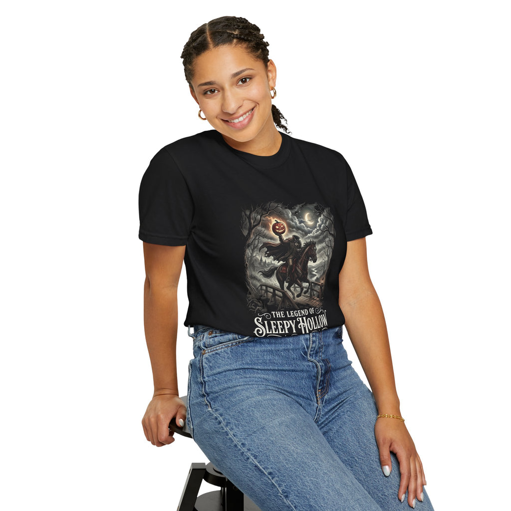 Horseman Night Rider T-Shirt — Vintage Gothic Halloween Graphic Tee