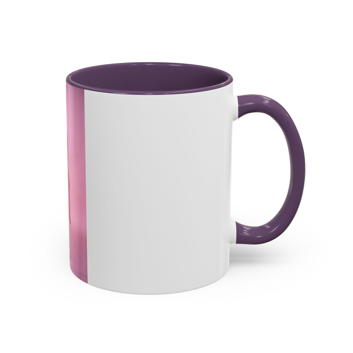 Vintage Pink Portrait Rose Golden Girls Inspired Coffee Mug — Quirky Photo Accent Mug (11/15oz)