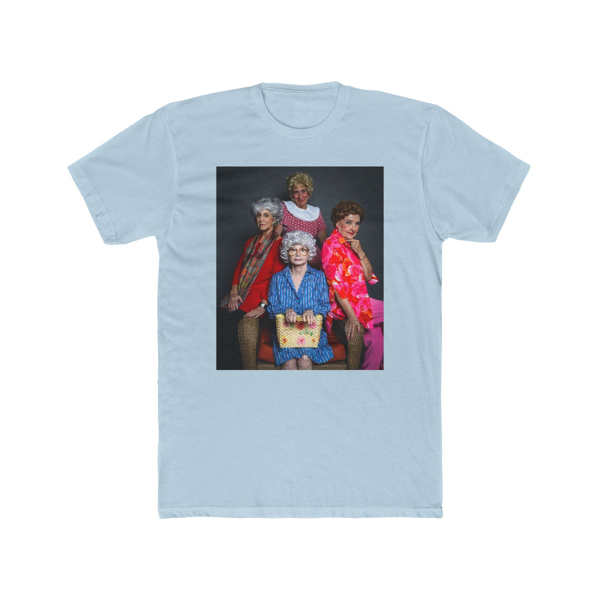 Golden Girls Inspired Retro Photo T‑Shirt — Vintage TV Comedy Cast Tee