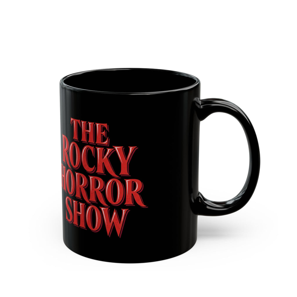 Rocky Horror Show Black Mug — The Rocky Horror Show Logo Coffee Cup (11oz/15oz)