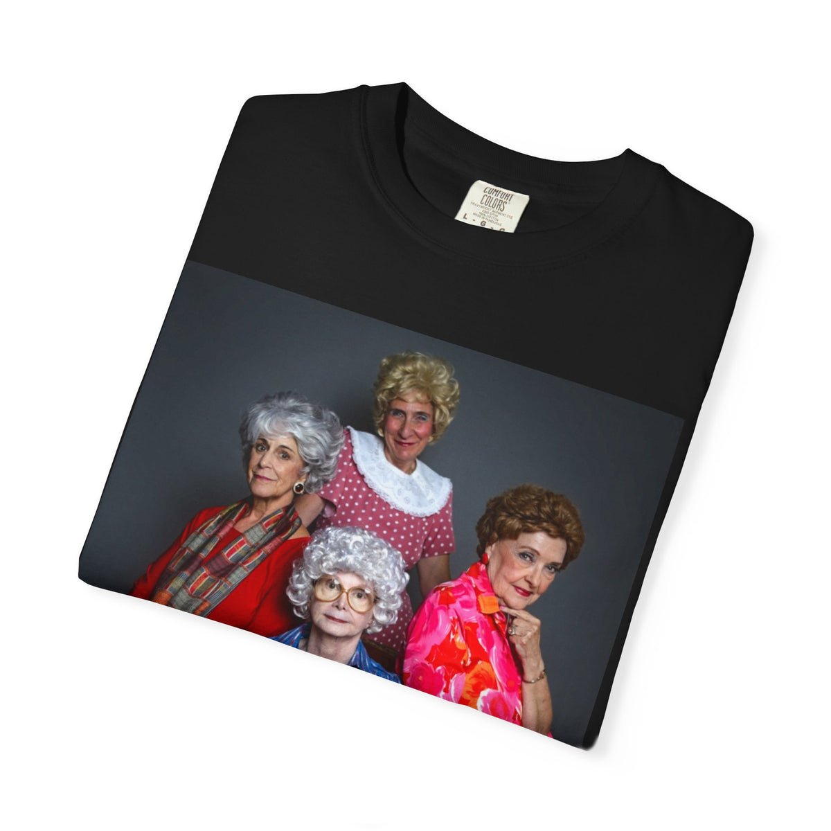 Golden Girls Inspired Photo T‑Shirt — Vintage TV Comedy Tee