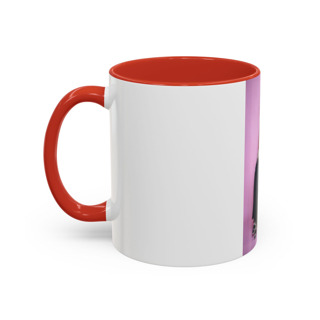 Vintage Dorothy Golden Girls Inspired Portrait Accent Coffee Mug — Quirky Retro Kitchen Gift
